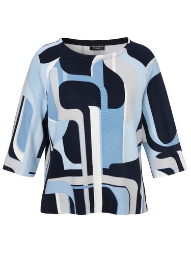 VIA APPIA Sweatshirt Rundhals 3/4 Arm Druck 46