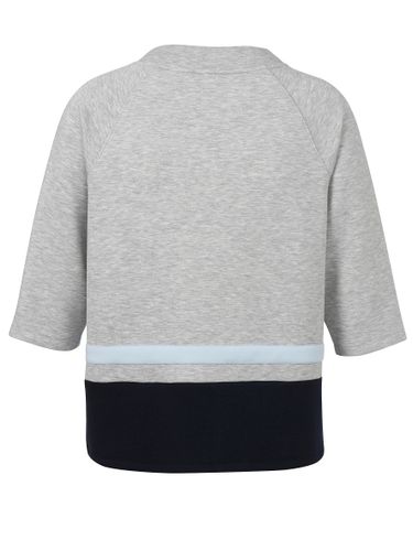 VIA APPIA Sweatshirt Stehkragen 3/4 Arm