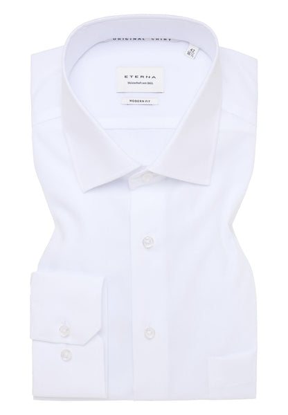 ETERNA Original Shirt Popeline Langarm Langarm - 65cm