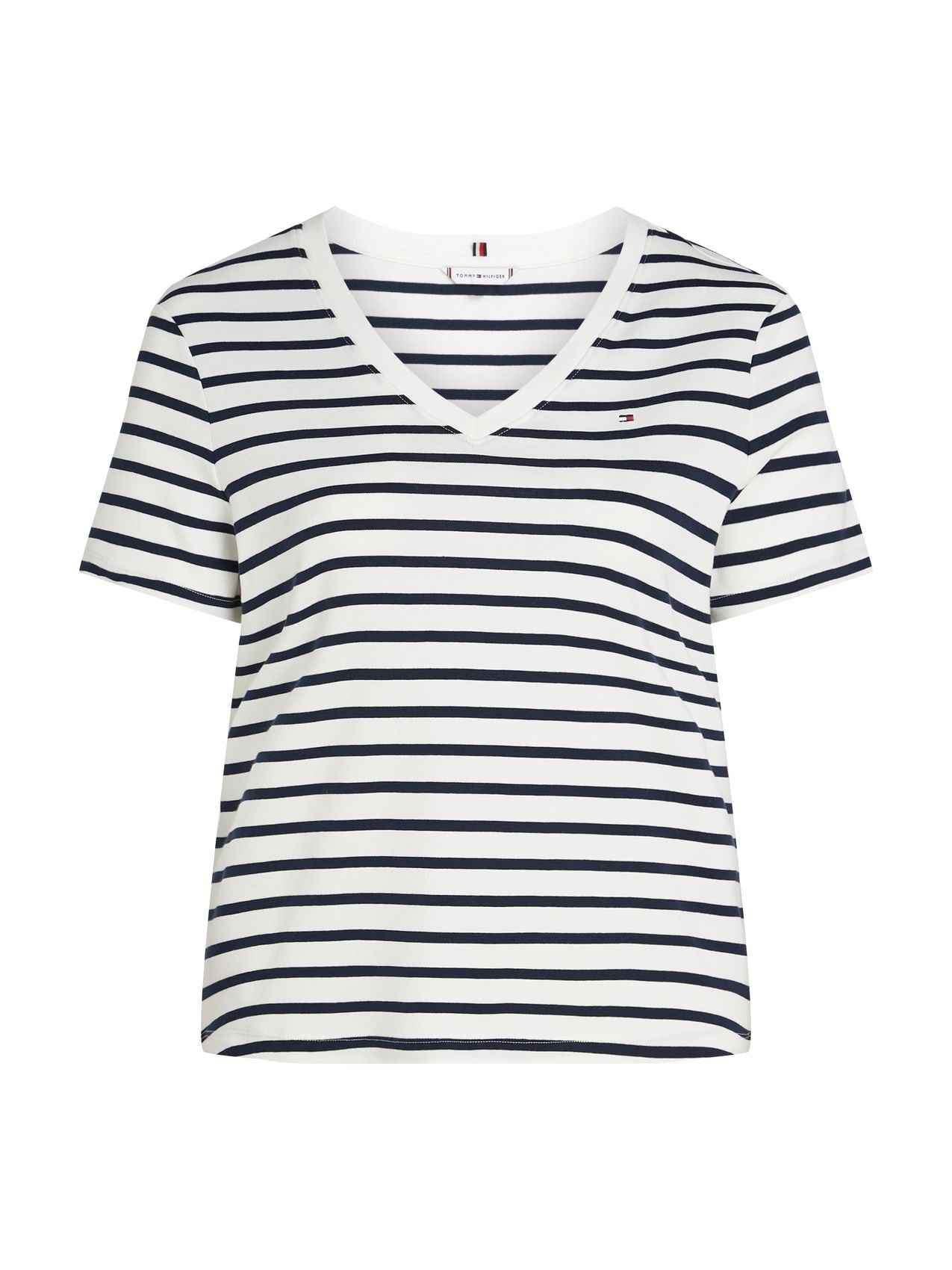 TOMMY HILFIGER CRV SLIM CODY V-NK SS
