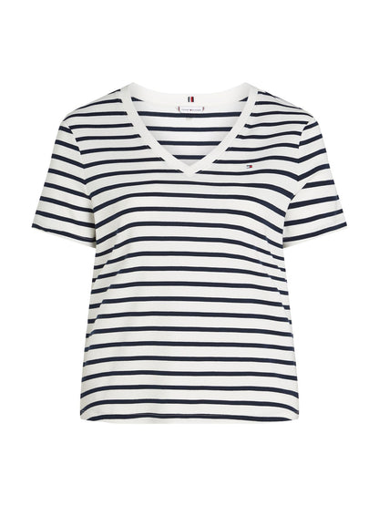 TOMMY HILFIGER CRV SLIM CODY V-NK SS