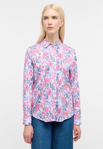 ETERNA Bluse Satingewebe Langarm Langarm