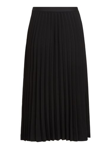 TOMMY HILFIGER FLUID PLEATED PULL ON MIDI SKIRT