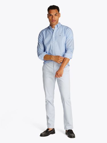 TOMMY HILFIGER FLEX POPLIN MINI PRINT RF SHIRT