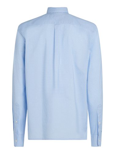 TOMMY HILFIGER FLEX POPLIN MINI PRINT RF SHIRT