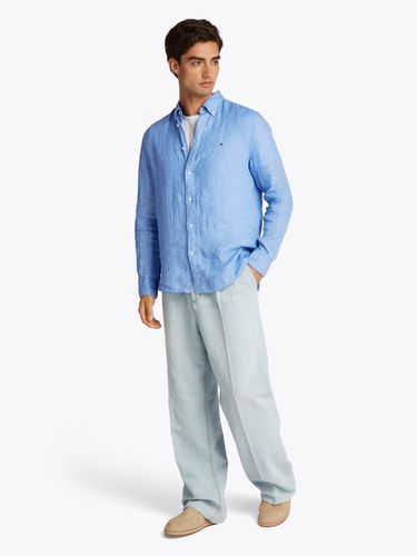 TOMMY HILFIGER PIGMENT DYED LI SOLID RF SHIRT