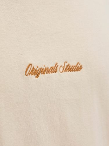 JACK & JONES JORNORREBRO EMB TEE SS CREW NECK PLS