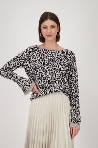 MONARI PulloverPullover, greige gemustert 44