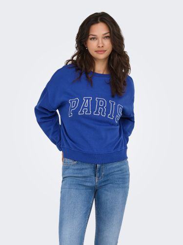 ONLY ONLSWEAT LIFE L/S CREW O.SIZE STATE NOOS