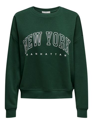 ONLY ONLSWEAT LIFE L/S CREW O.SIZE STATE NOOS