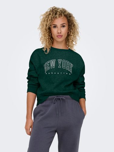ONLY ONLSWEAT LIFE L/S CREW O.SIZE STATE NOOS