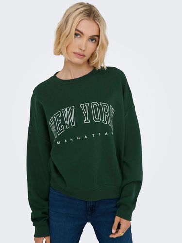 ONLY ONLSWEAT LIFE L/S CREW O.SIZE STATE NOOS