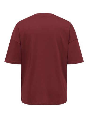 ONLY CARMAKOMA CARKOURTNEY LIFE SS O-NECK TEE JRS