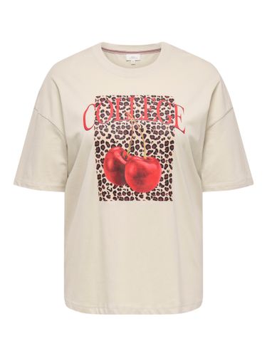 ONLY CARMAKOMA CARKOURTNEY LIFE SS O-NECK TEE JRS M-46 48