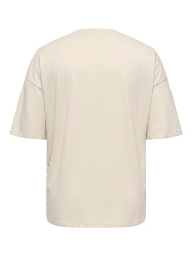 ONLY CARMAKOMA CARKOURTNEY LIFE SS O-NECK TEE JRS