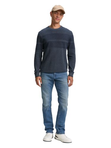 TOM TAILOR Strickpullover mit tonalen Streifen