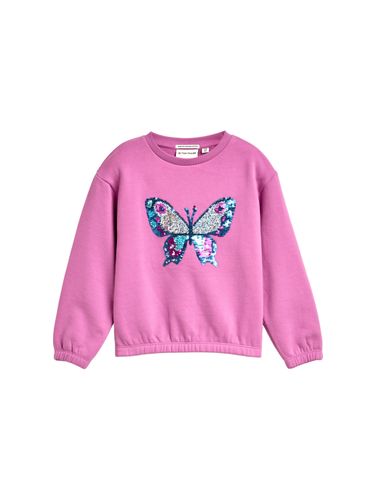 TOM TAILOR Cropped Sweatshirt mit Wendepailletten