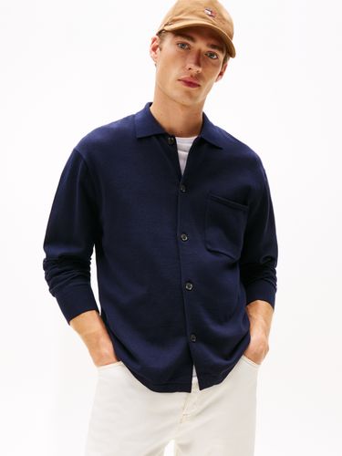 TOMMY HILFIGER ESSENTIAL COTTON LS OVER SHIRT
