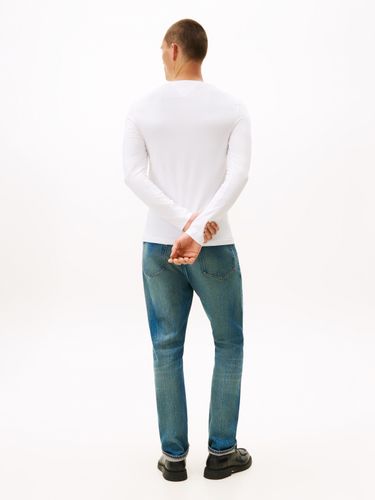 TOMMY HILFIGER STRETCH SLIM FIT LONG SLEEVE TEE
