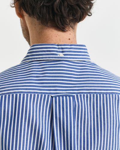 GANT Regular Fit Popeline Hemd mit Streifen