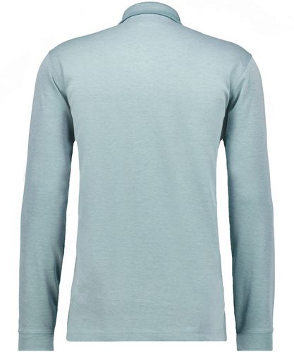RAGMAN Softknit-Polo mit Brusttasche, Langarm