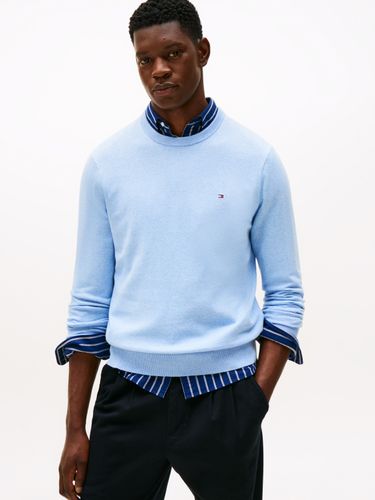 TOMMY HILFIGER PIMA ORG CTN CASHMERE CREW NECK