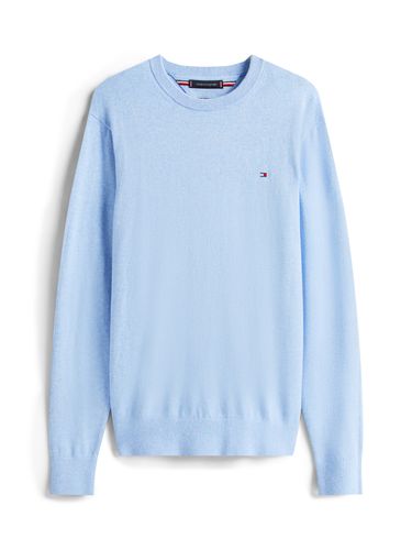 TOMMY HILFIGER PIMA ORG CTN CASHMERE CREW NECK