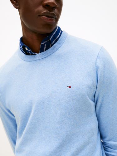 TOMMY HILFIGER PIMA ORG CTN CASHMERE CREW NECK