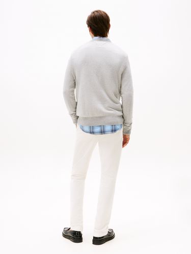 TOMMY HILFIGER PIMA CTN CASH HERRINGBONE CREW