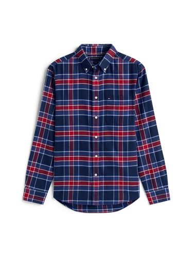 TOMMY HILFIGER HERO FLANNEL TARTN CHCK RF SHIRT