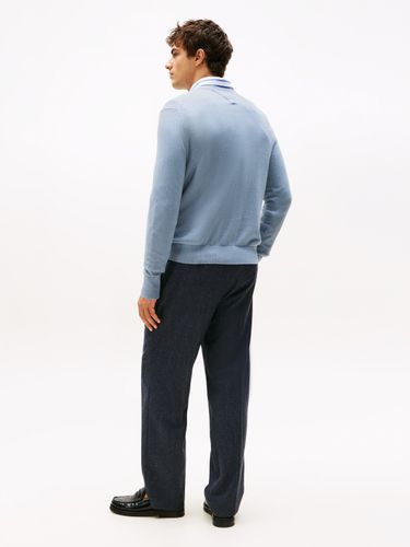 TOMMY HILFIGER PIMA ORG CTN CASHMERE CREW NECK