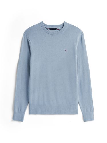 TOMMY HILFIGER PIMA ORG CTN CASHMERE CREW NECK