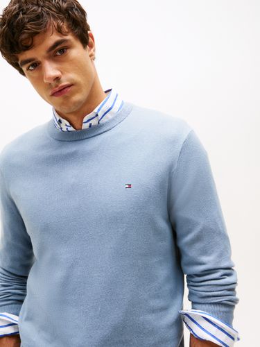 TOMMY HILFIGER PIMA ORG CTN CASHMERE CREW NECK