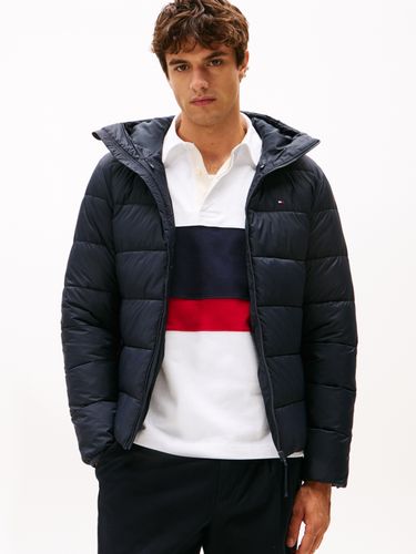 TOMMY HILFIGER MID WEIGHT HOODED JACKET