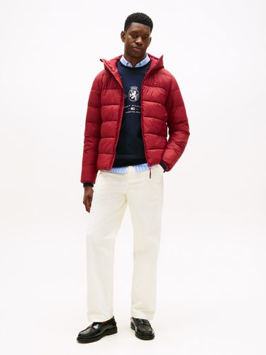 TOMMY HILFIGER MID WEIGHT HOODED JACKET