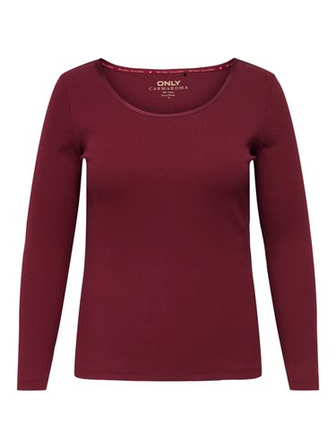 ONLY CARMAKOMA CARRIBBI LIFE L/S SATEEN TOP JRS XL-54