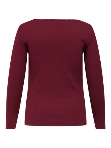 ONLY CARMAKOMA CARRIBBI LIFE L/S SATEEN TOP JRS