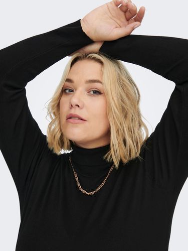 ONLY CARMAKOMA CARVENICE LIFE LS ROLL PULLOVER NOOS