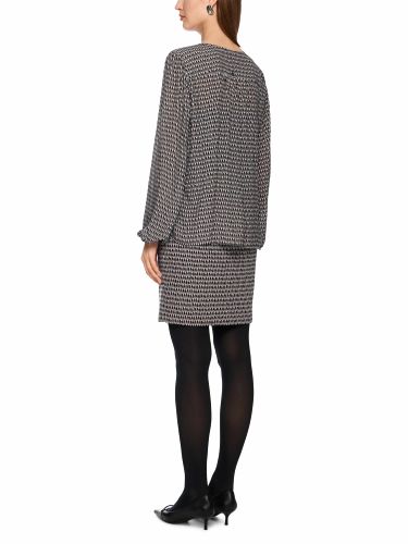 MARC CAIN Viskosebluse mit Sprinkles-Print
