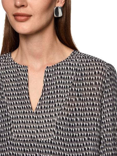 MARC CAIN Viskosebluse mit Sprinkles-Print