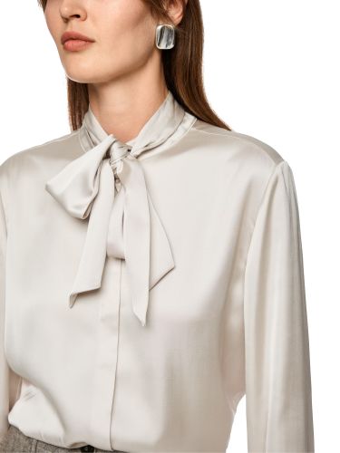 MARC CAIN Feminine Bluse mit Schluppe