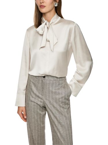 MARC CAIN Feminine Bluse mit Schluppe