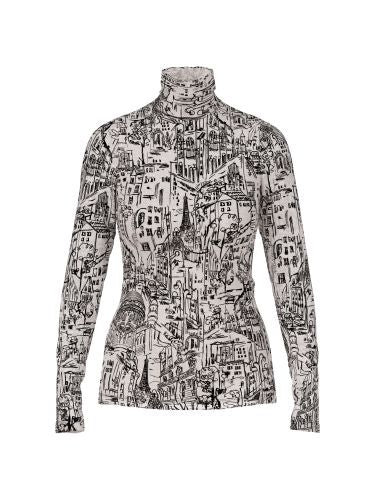 Longsleeve mit CITY-Motiv