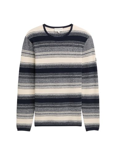 Strickpullover im Streifenmuster