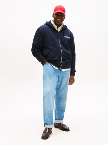 TOMMY HILFIGER BT-HILFIGER STACKED HOODED ZIP-B