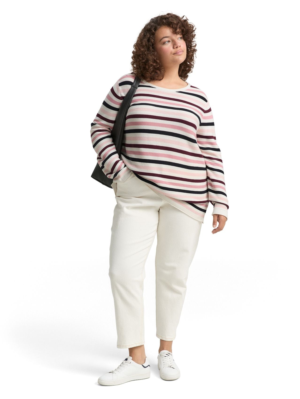 TOM TAILOR Plus Size - Strickpullover aus Bio-Baumwolle