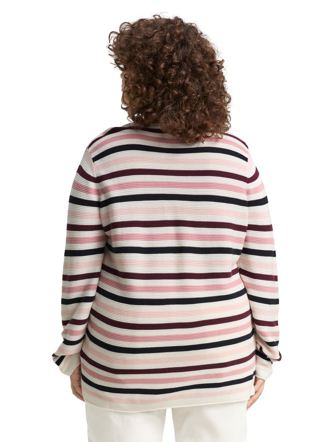 TOM TAILOR Plus Size - Strickpullover aus Bio-Baumwolle