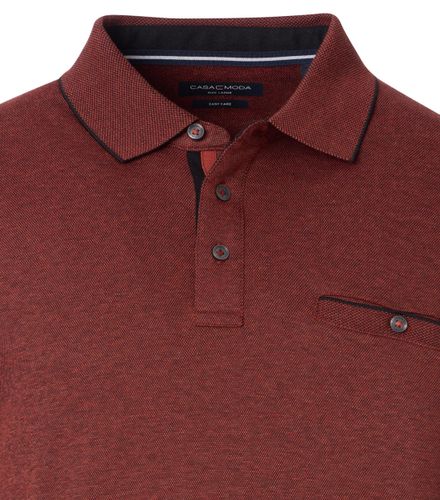 CASA MODA Polo-Shirt Langarm