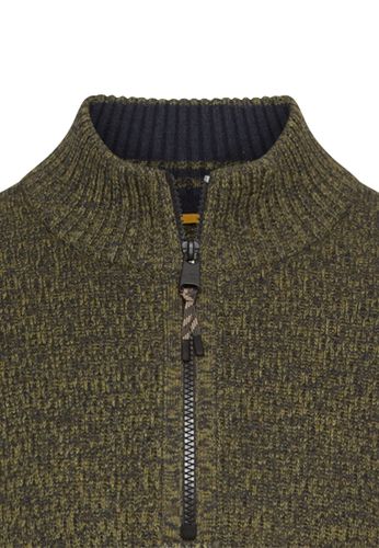 CAMEL ACTIVE Strick-Troyer mit melierter Struktur