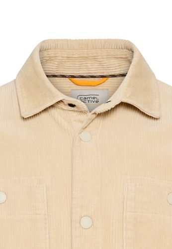 CAMEL ACTIVE Cord Overshirt mit Druckknöpfen